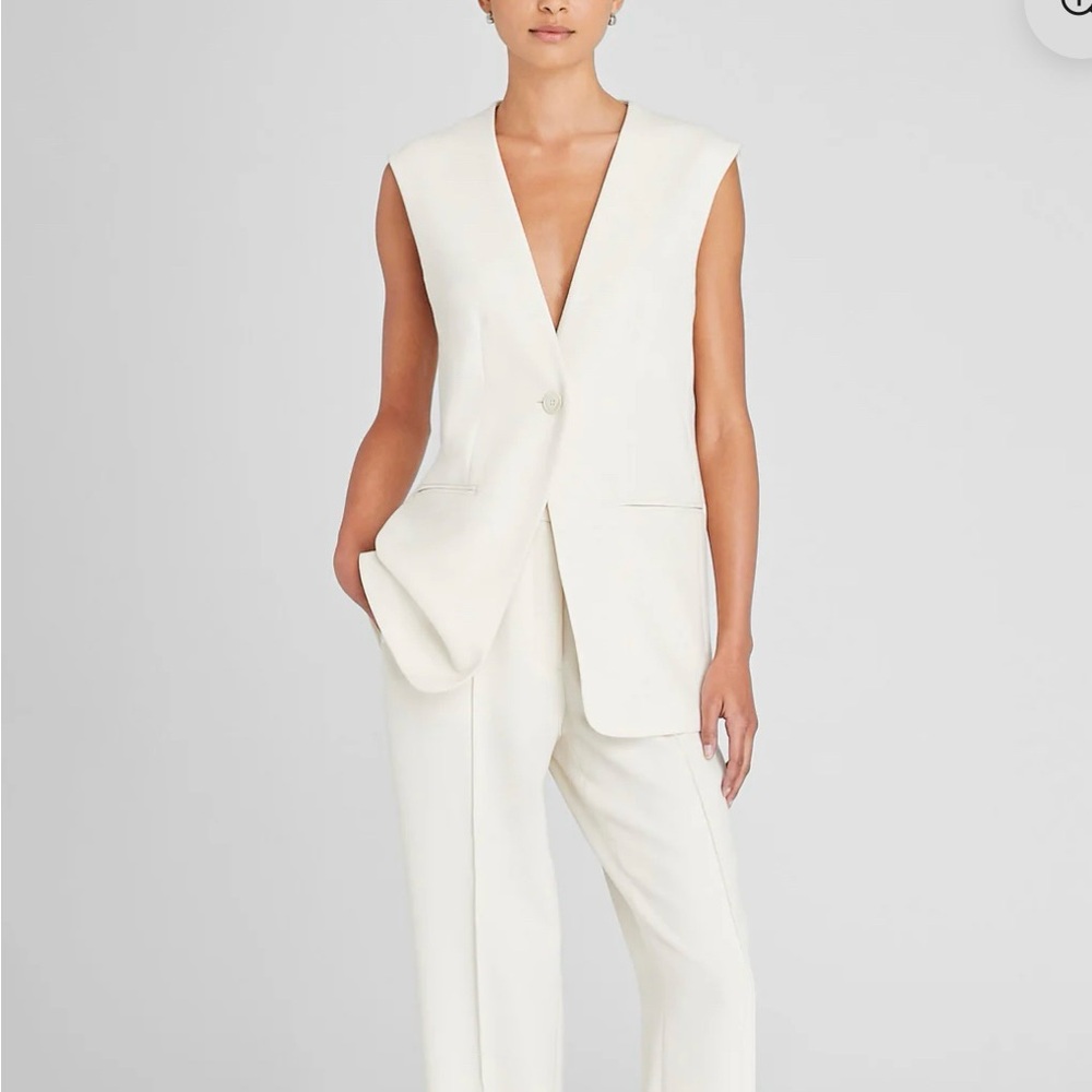 Club Monaco Relaxed Long Vest
